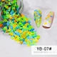 Fluorescent Butterflies Sequins